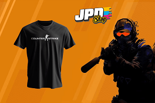 Counter Strike póló Black