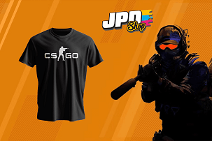 Counter Strike GO póló Black