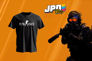 Counter Strike GO póló Black - 2XL
