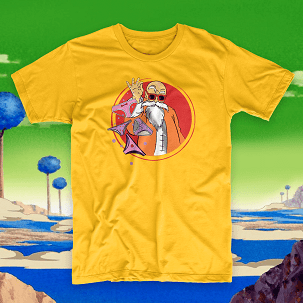 Dragon Ball póló Gold - L